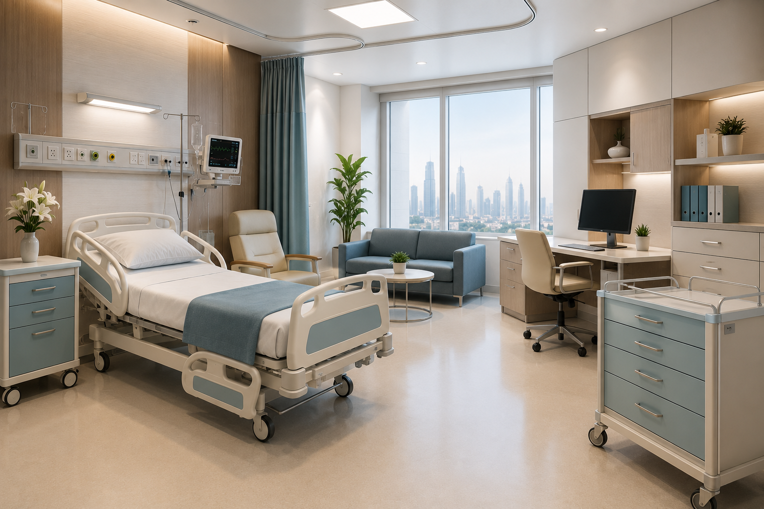 Hospital furniture cost in Dubai